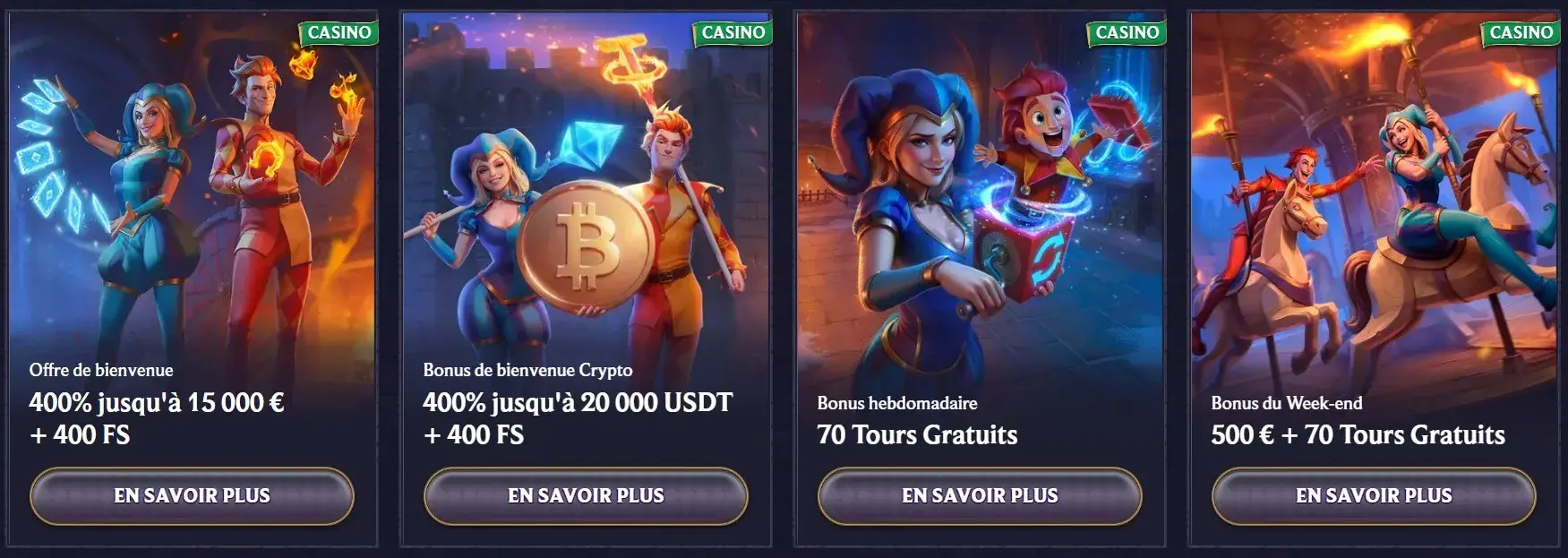 Bonusprogramm bei LolaJack Casino